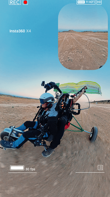 Vuelo en paramotor en Aerocaspe